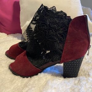 Lace Ankle Boot